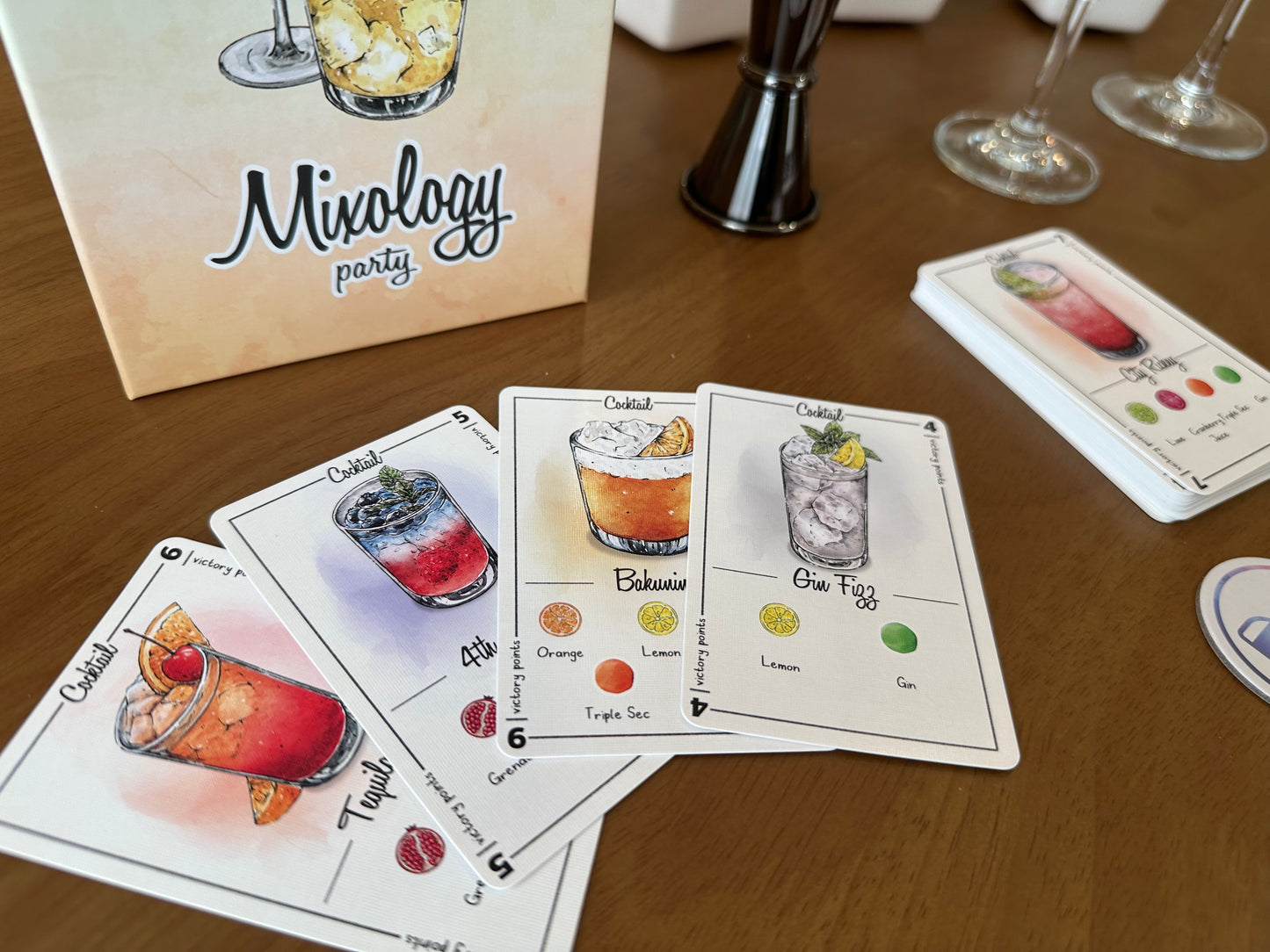 Mixology Party Boardgame