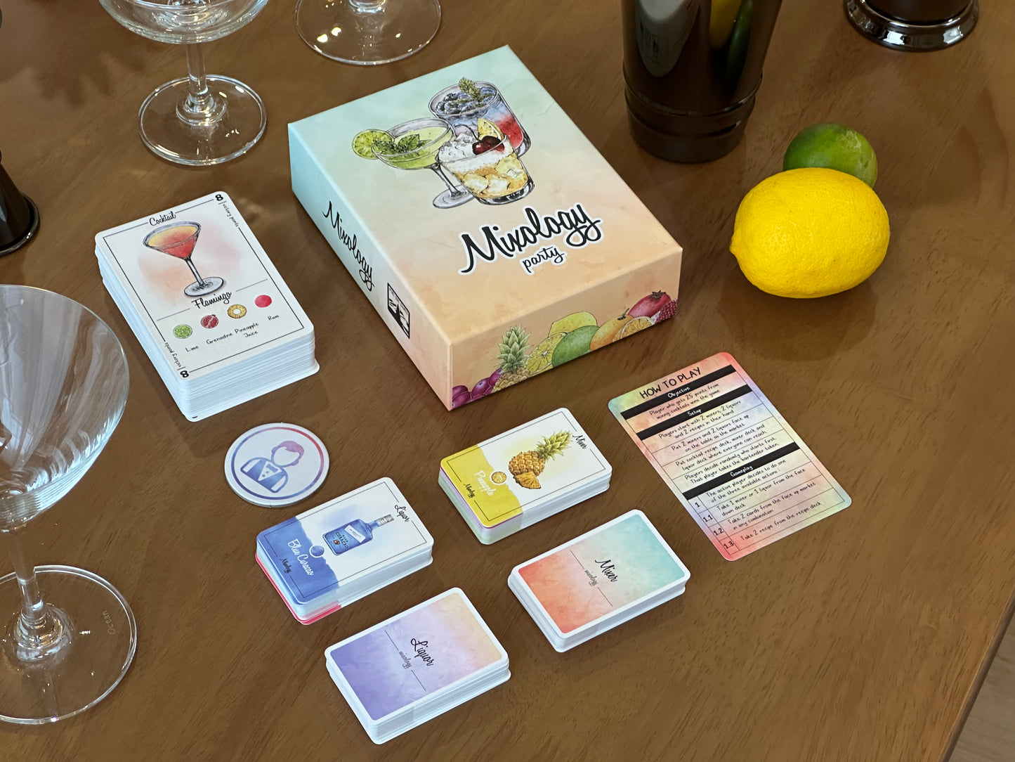 Mixology Party Boardgame